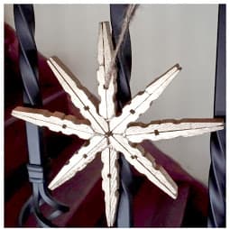 Clothes Pin Star