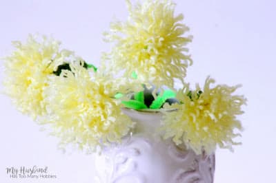 Dandelion Yarn Flowers