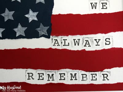 American Flag Craft