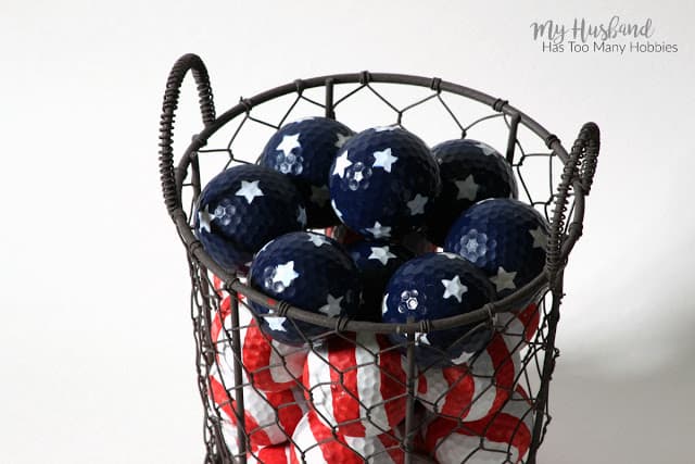 Painted Golf Balls