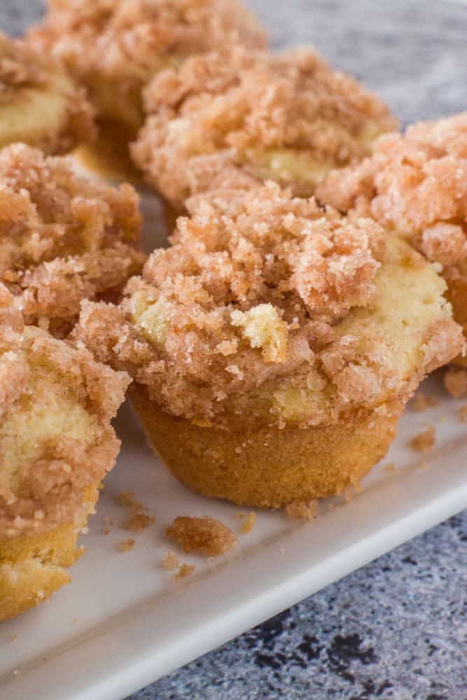 Mini Coffee Cake Muffins
