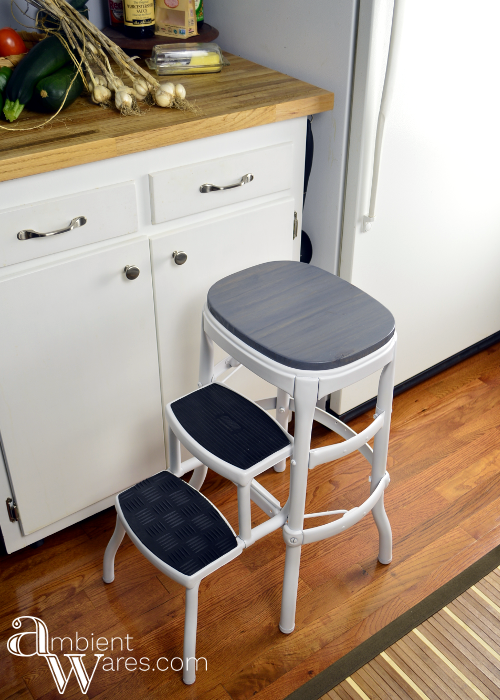 step stool makeover