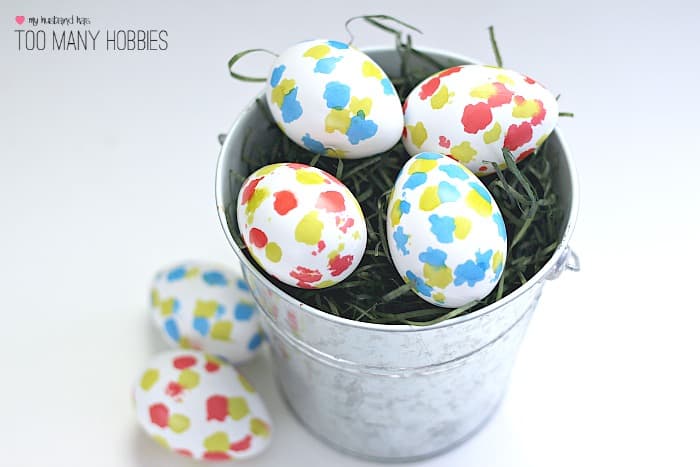 DIY Speckled Easter Eggs